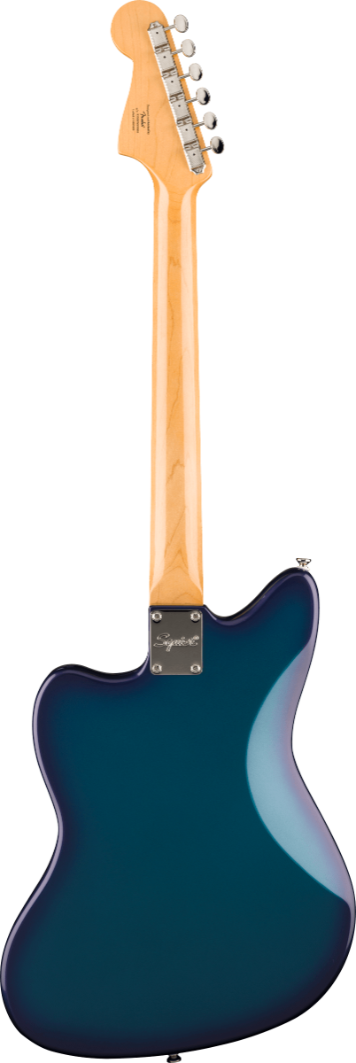 Squier FSR Classic Vibe '60s Jazzmaster, Laurel Fingerboard, White Pickguard, Black Plastic Parts, Matching Headstock in Competition Burgundy
