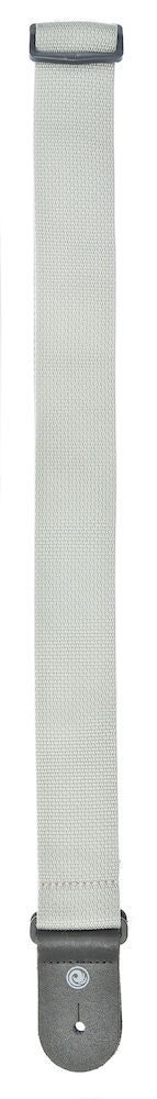 D'Addario Polypropylene Guitar Strap in Silver