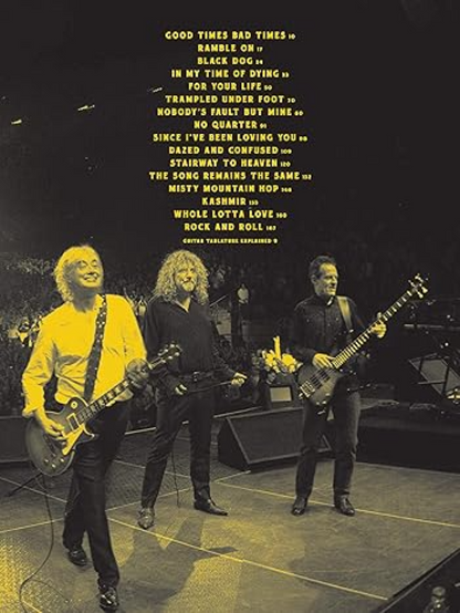 Led Zeppelin Celebration Day Authentic Guitar Tab