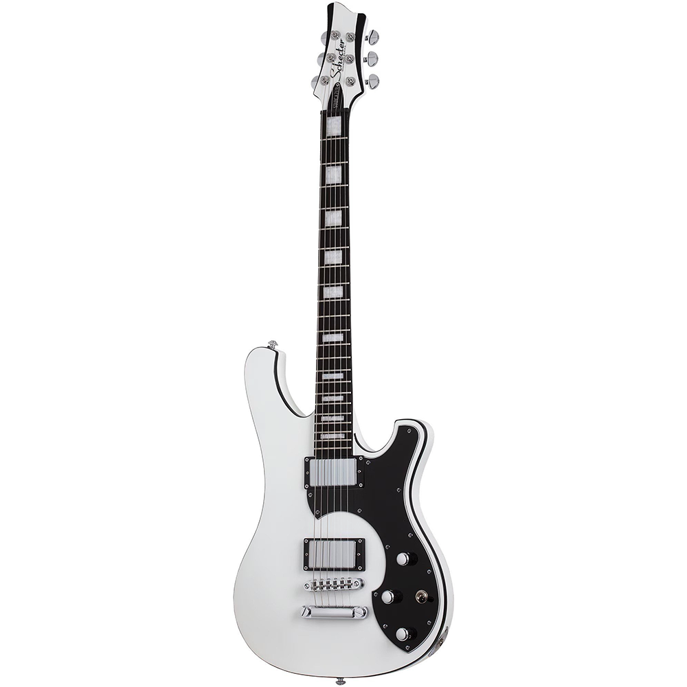 Schecter Stargazer-6 Electric Guitar in Gloss White