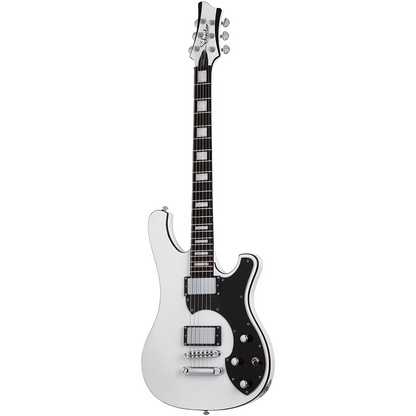 Schecter Stargazer-6 Electric Guitar in Gloss White