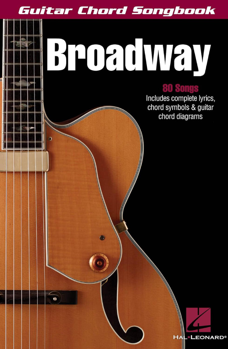 Broadway Guitar Chord Songbook