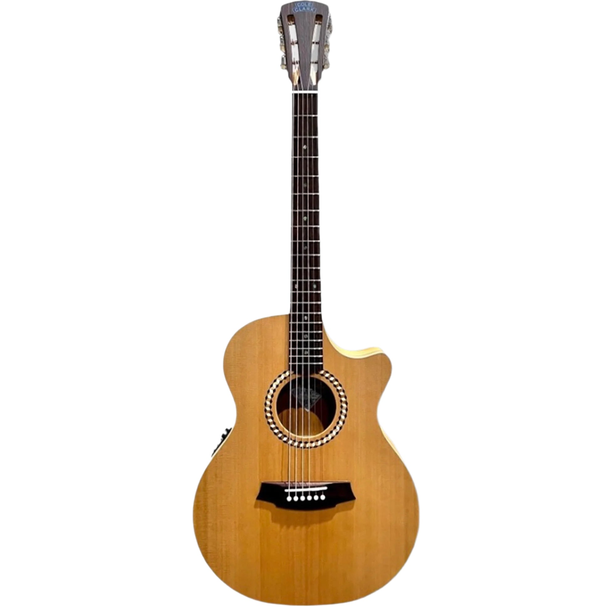Cole Clark RAN2EC-CMAHR Recording Series Acoustic Electric Guitar in Natural