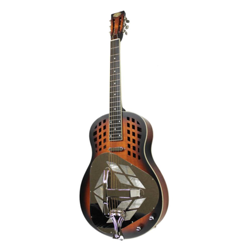 Bourbon Street BSR-3C-W Tricone Acoustic Resonator Guitar in Sunburst