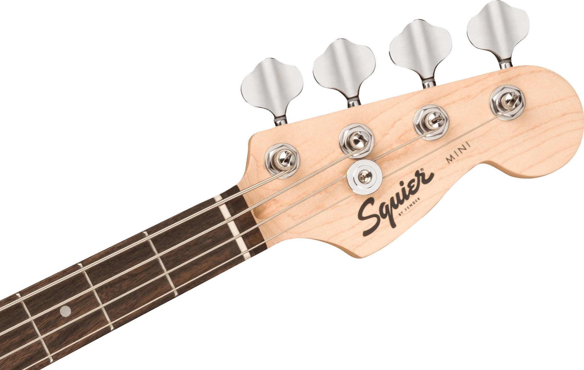 Squier Mini Precision Bass, Laurel Fingerboard in Black