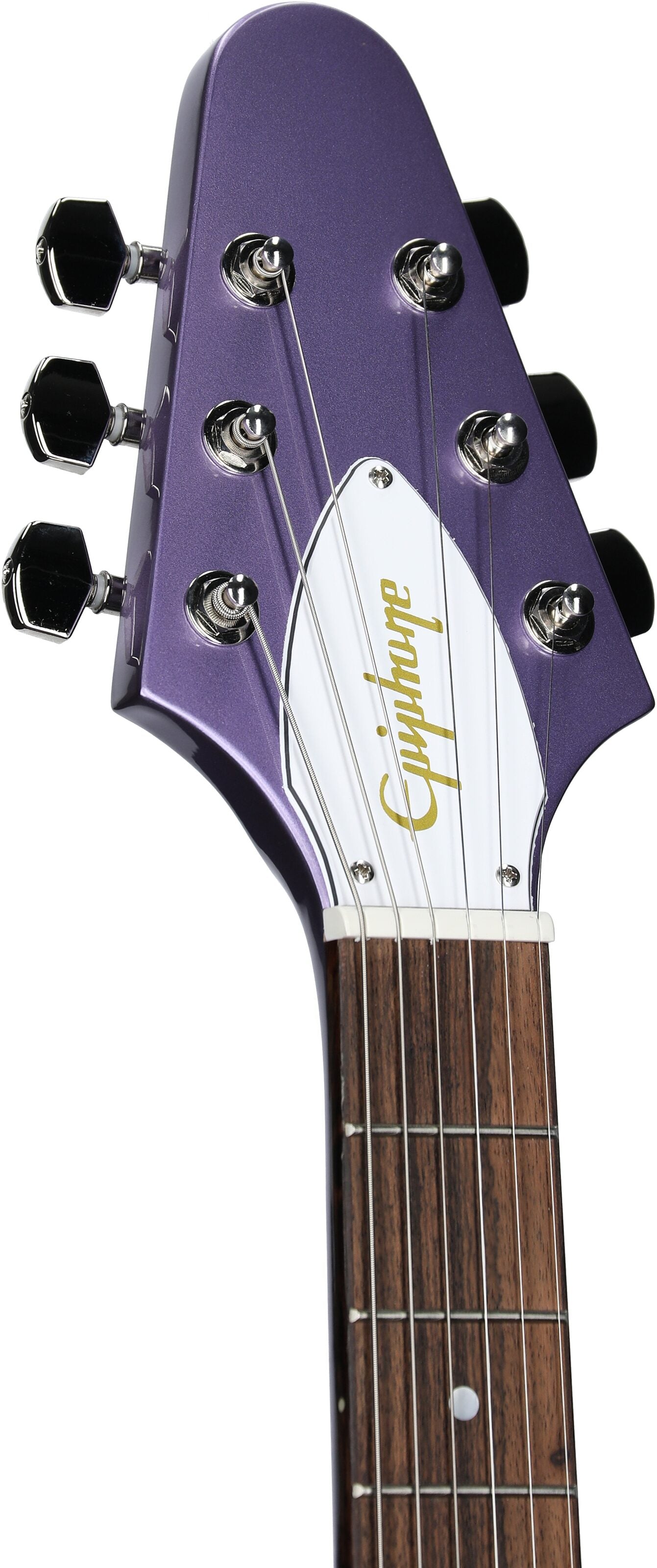 Epiphone Kirk Hammett 1979 Flying V Electric Guitar In Purple