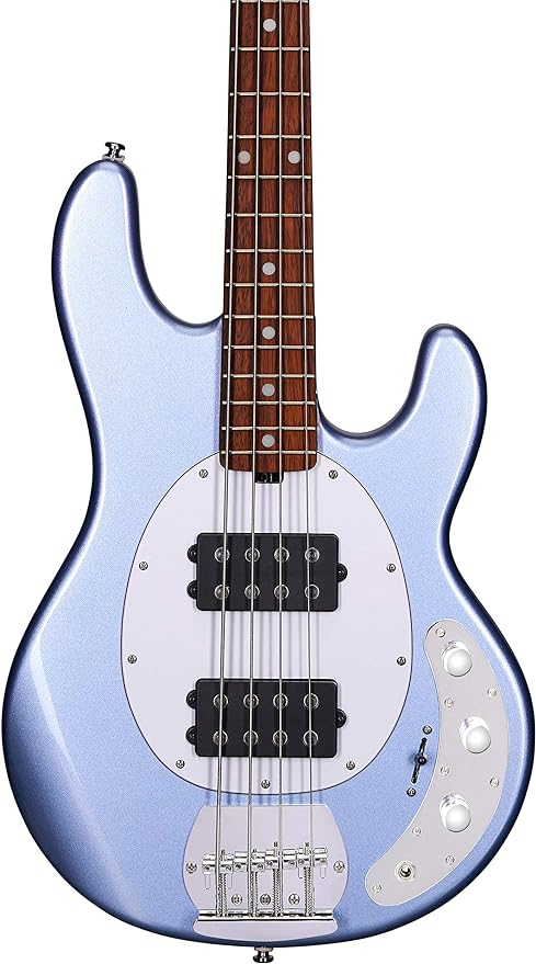 Sterling By Music Man StingRay Ray4HH in Lake Blue Metallic