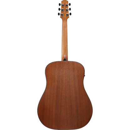 Ibanez AAD54E Acoustic Guitar in Open Pore Mahogany Sunburst