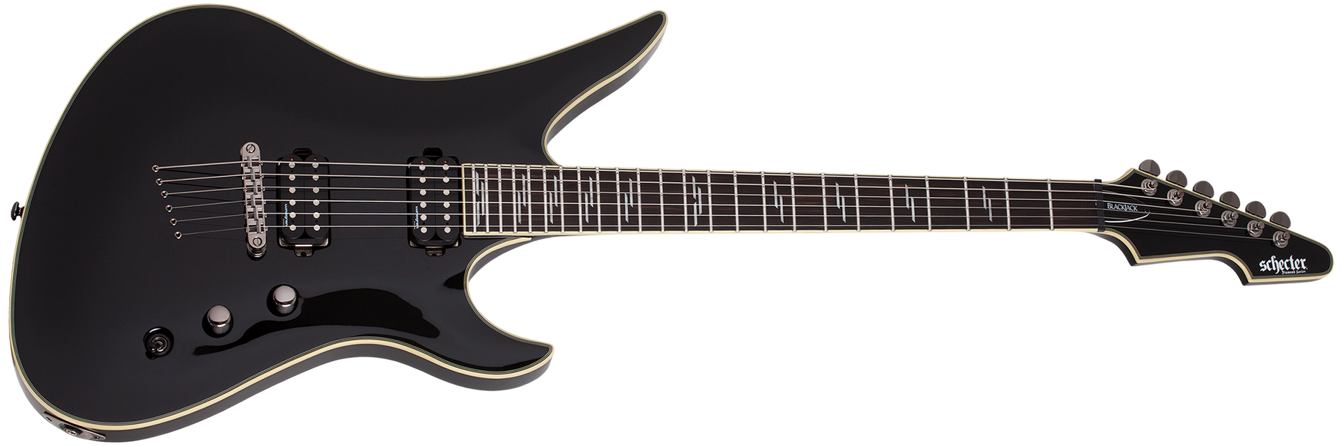 Schecter Avenger Blackjack in Gloss Black