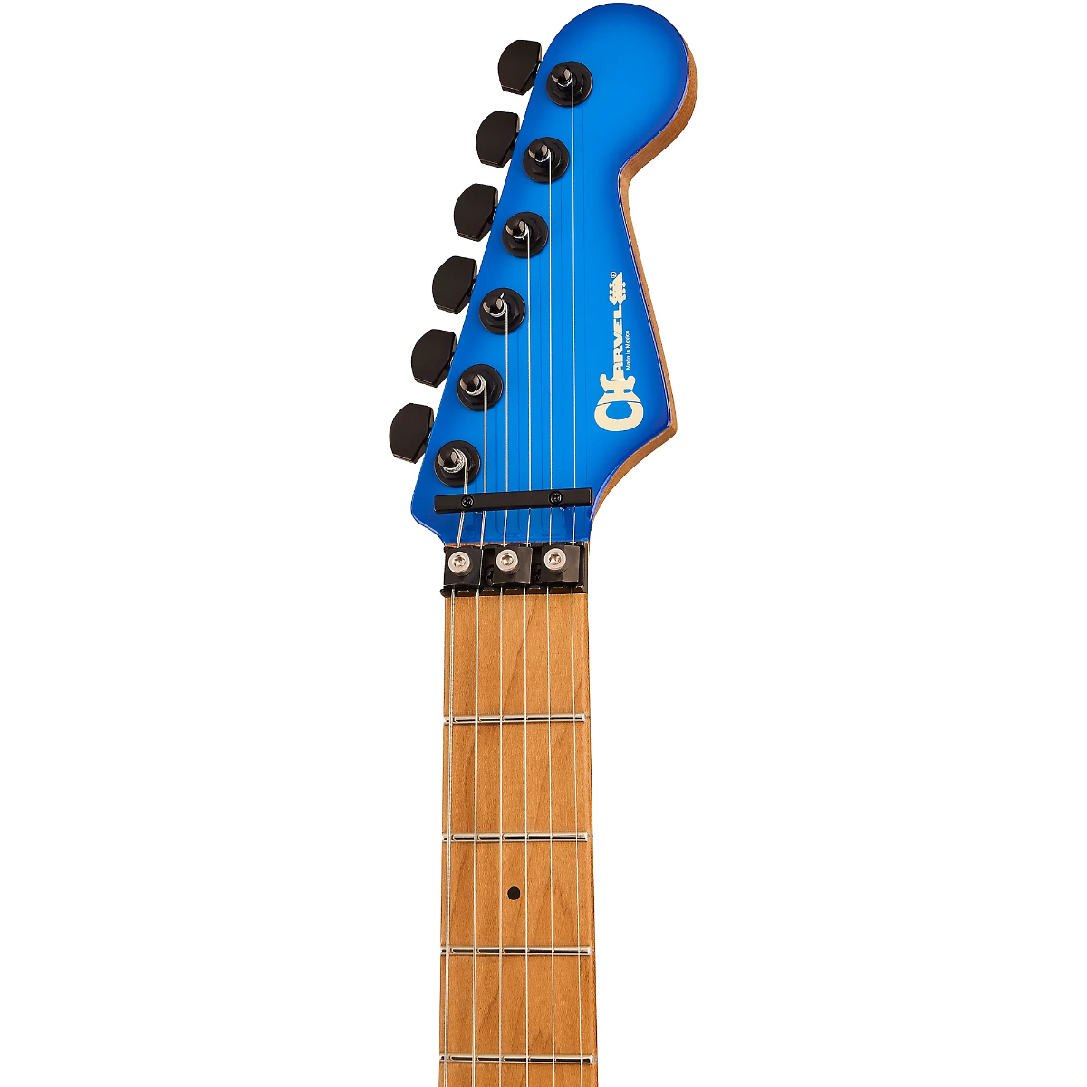 Charvel Pro-Mod Plus So-Cal Style 1 HH FR CM Electric Guitar in Blue Burst