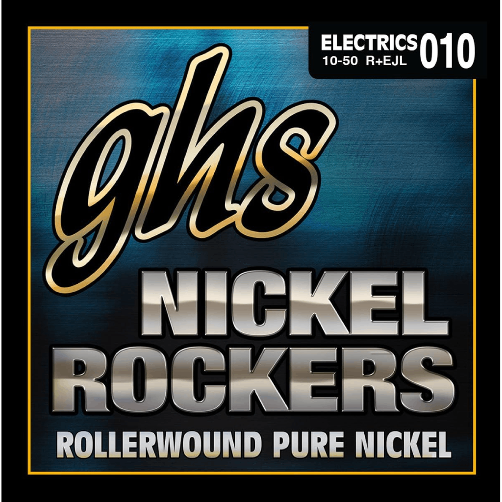 GHS R Plus EJL Nickel Rockers Set Custom Light Electric Guitar Strings 10-50 Gauge