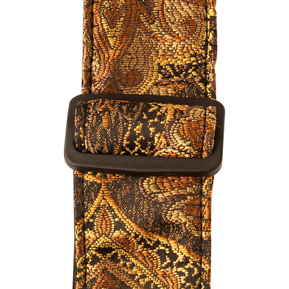 PRS 2" Paisley Nylon Guitar Strap in Brown