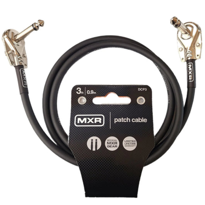Jim Dunlop MXR  Guitar Effects Pedal Patch Cable 3 foot in Black