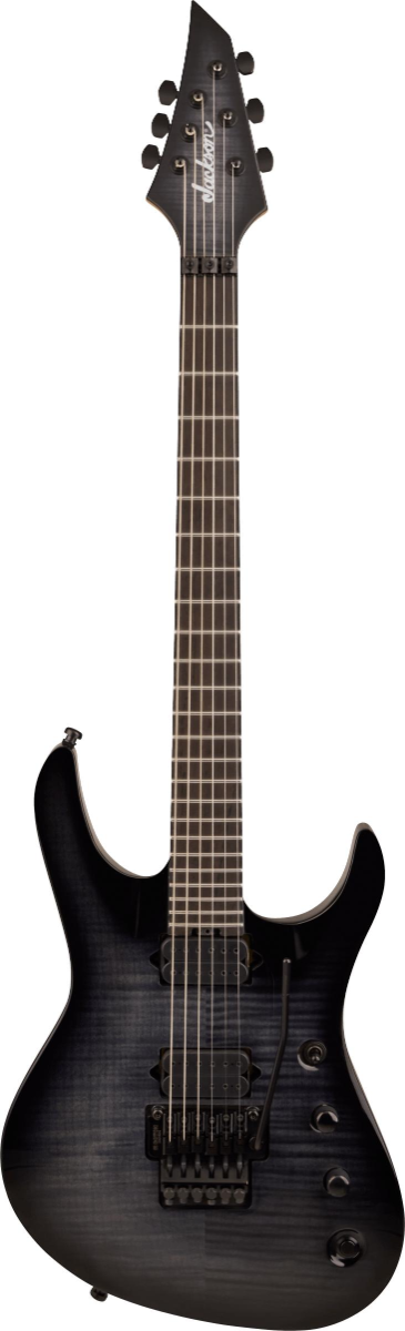 Jackson Pro Plus Signature Chris Broderick Soloist 6 Electric Guitar in Transparent Black