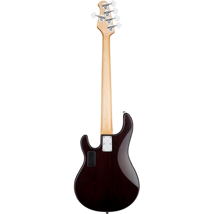 Sterling by Music Man StingRay Ray5 5-String, Jatoba Fingerboard in Walnut Satin