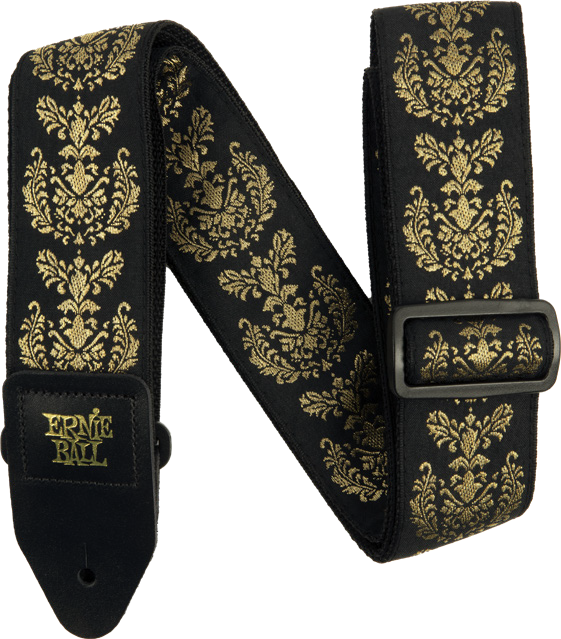 Ernie Ball Classis Jacquard Guitar Or Bass Strap in Royal Crest