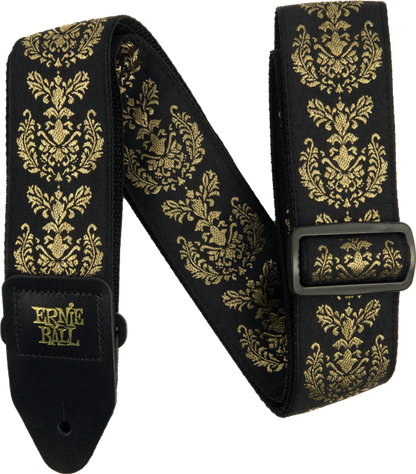 Ernie Ball Classis Jacquard Guitar Or Bass Strap in Royal Crest