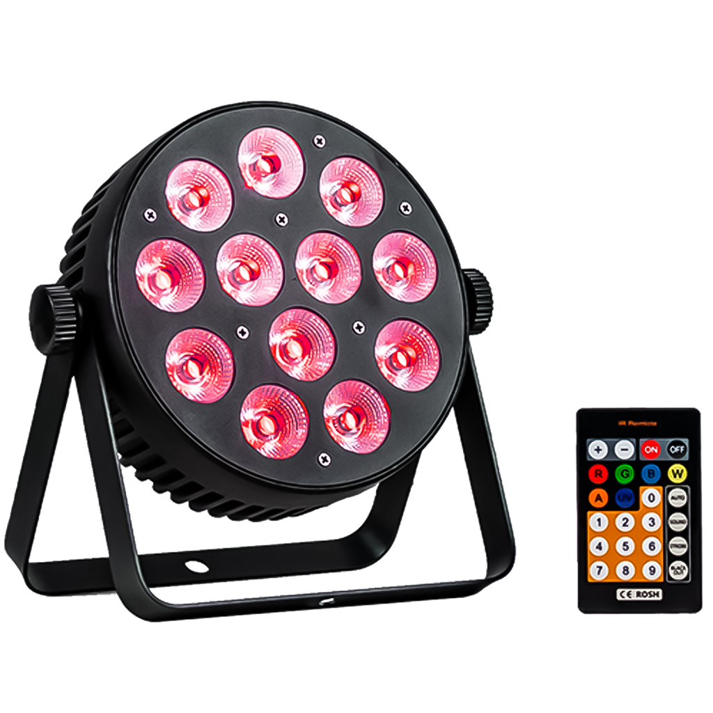 Event Lighting Lite PAR12X12L - Indoor Lite Par with 12 x 12W RGBWAU LEDs