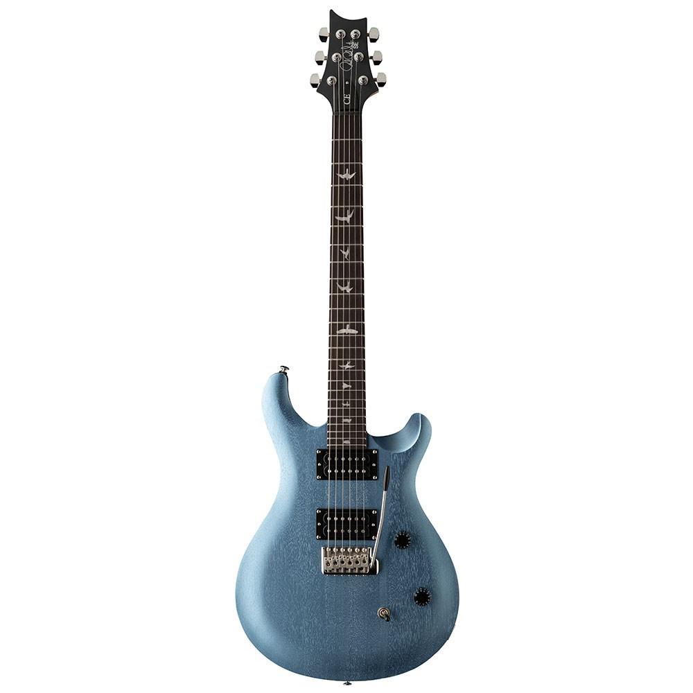PRS Guitars SE CE24 Standard Satin Electric Guitar in Ice Blue Metallic