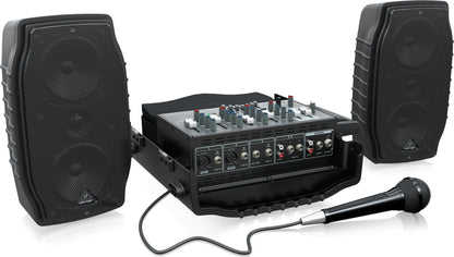 Behringer Europort PPA200 Ultra Compact 200W 5 Channel Powered Mixer