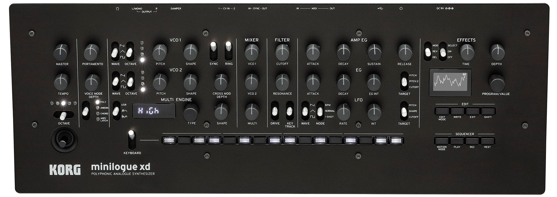 KORG Minilogue XD Module Polyphonic Analogue Synthesizer