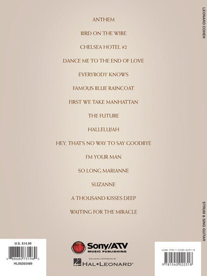 Leonard Cohen Strum & Sing Guitar
