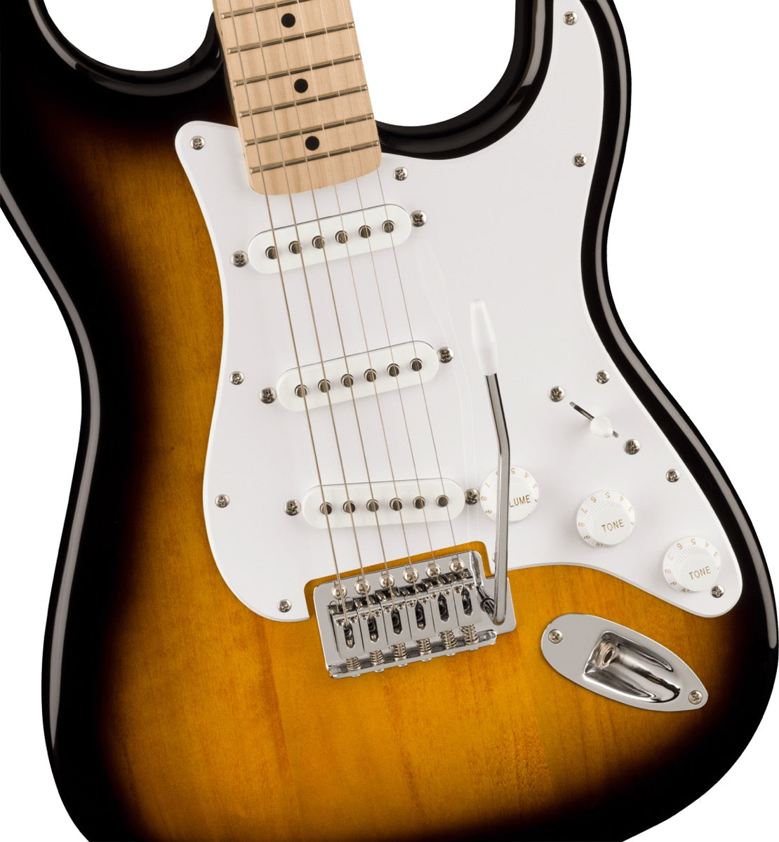 Squier Sonic Stratocaster in 2 Color Sunburst