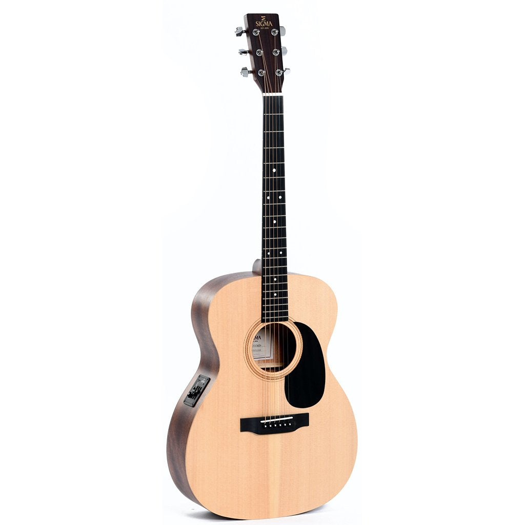 Sigma 000ME Acoustic Electric Guitar in Satin