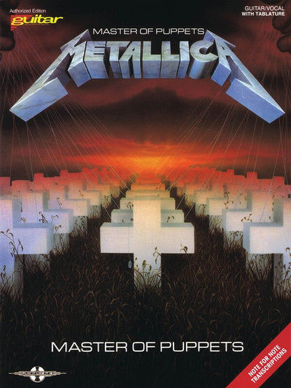 Metallica Master Of Puppets Guitar Tab
