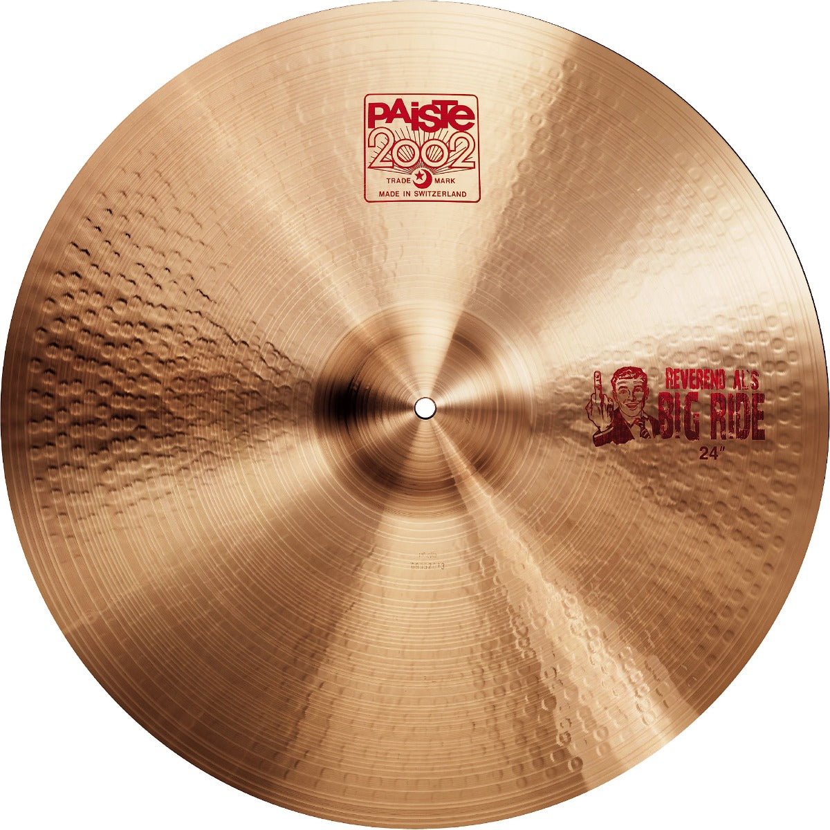 Paiste 2002 Series Big Ride Reverend Al's Alex Van Halen 24"
