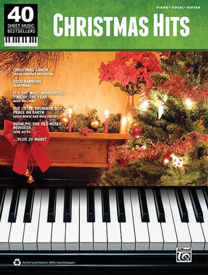 Christmas Hits 40 Sheet Music Bestsellers PVG