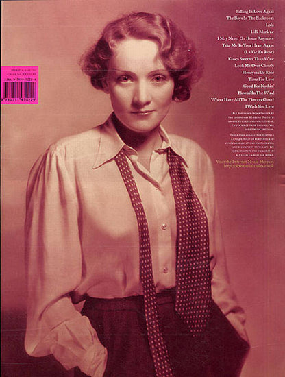 Marlene Dietrich The Songbook PVG