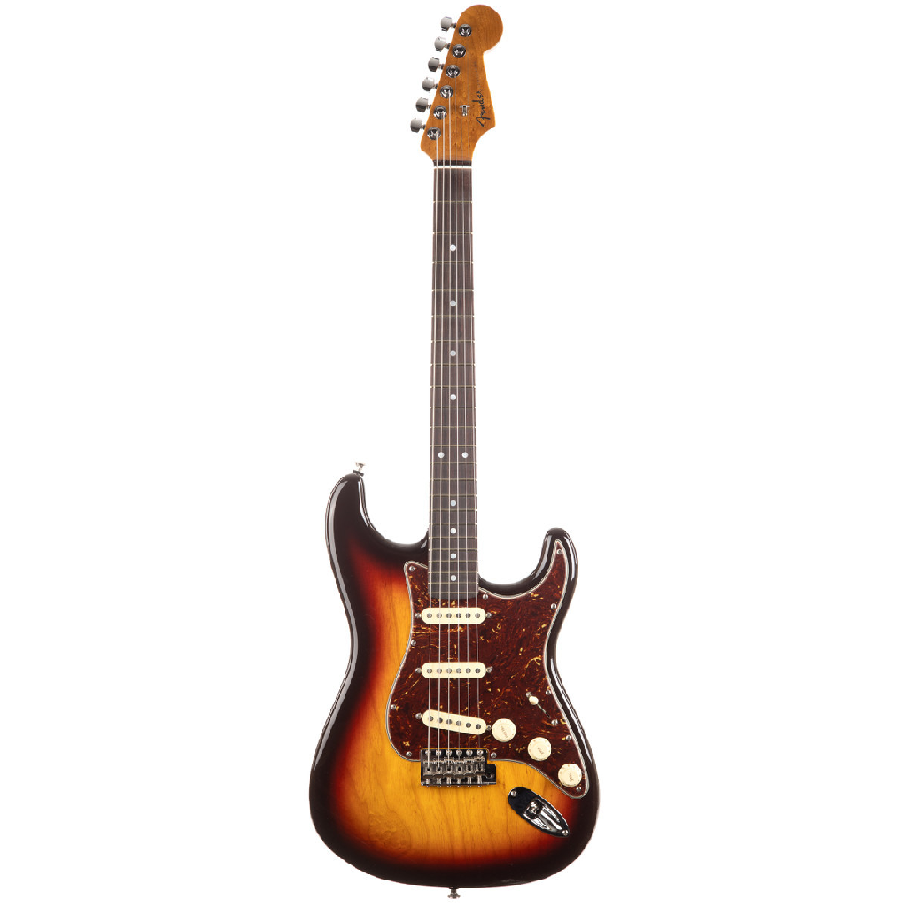 Fender Custom Shop American Custom Strat NOS in Chocolate 3 Color Sunburst