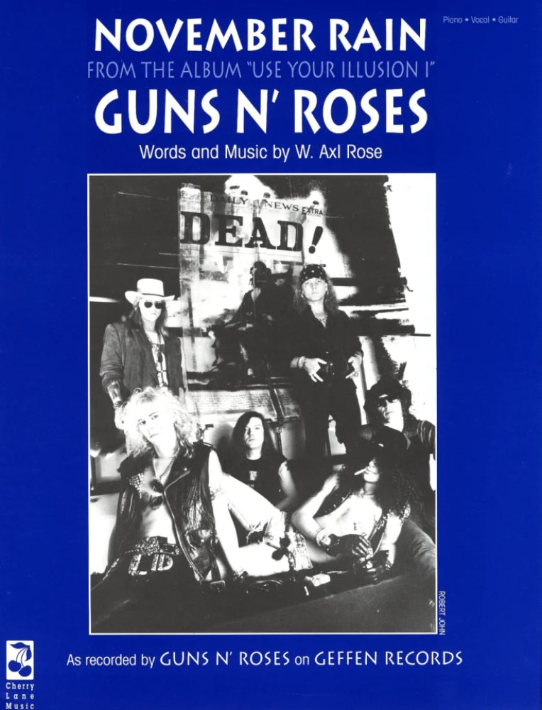Guns N Roses November Rain S/S PVG