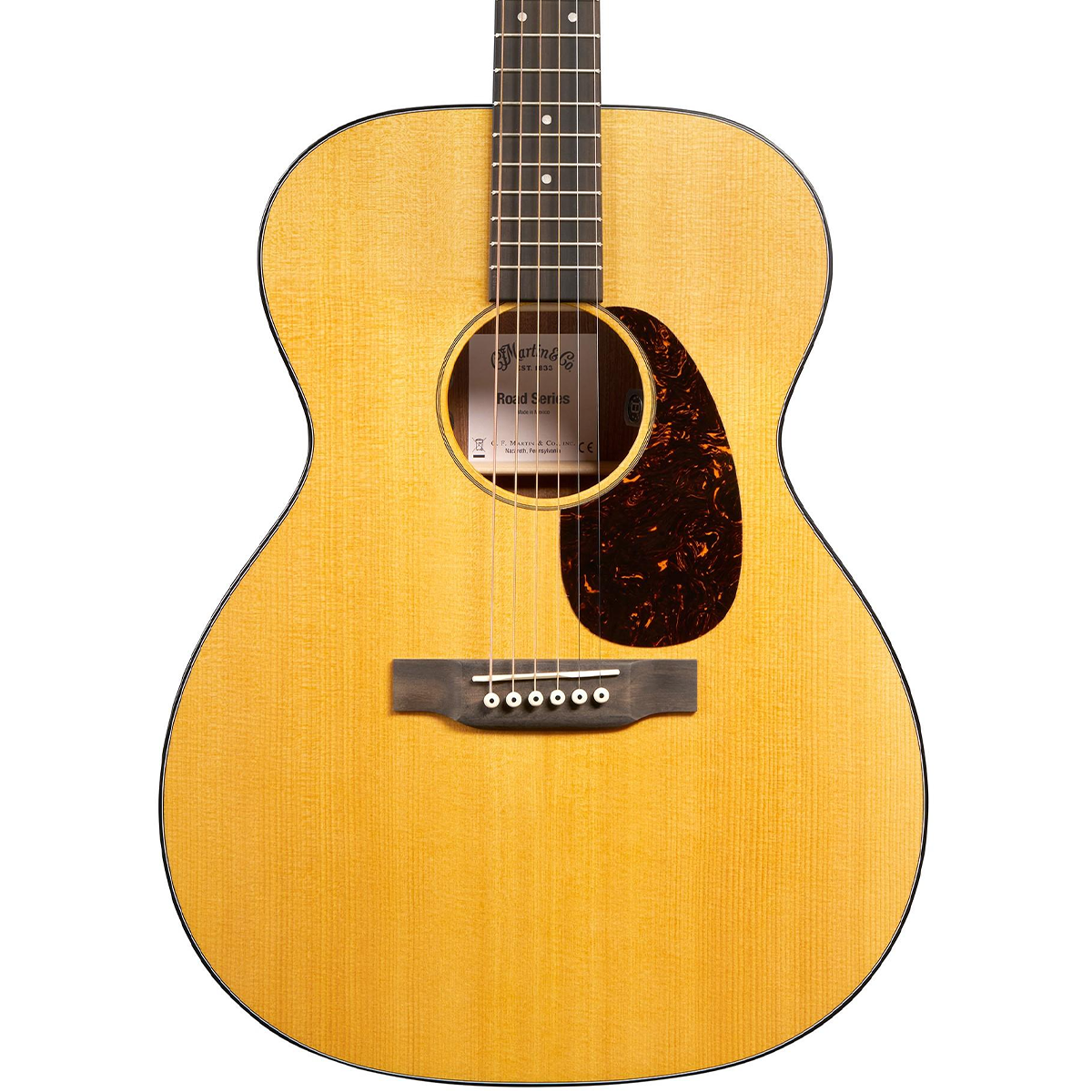 Martin Road Series 000-10E Retro Acoustic Electric Guitar in Aging Toner