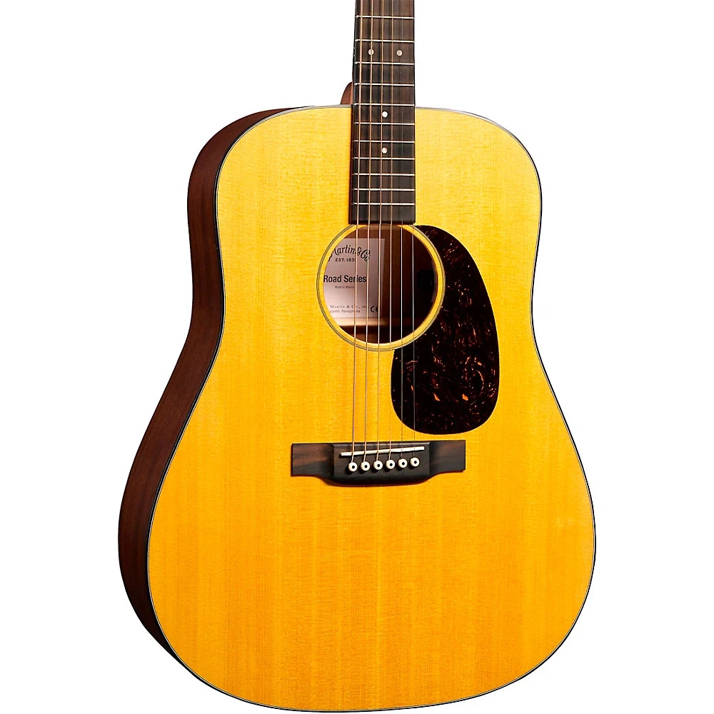 Martin D10E Road Series Dreadnought Acoustic Electric in Natural