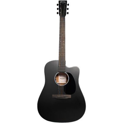 Martin Road Series DC-10E Modern Acoustic Electric Guitar in Black