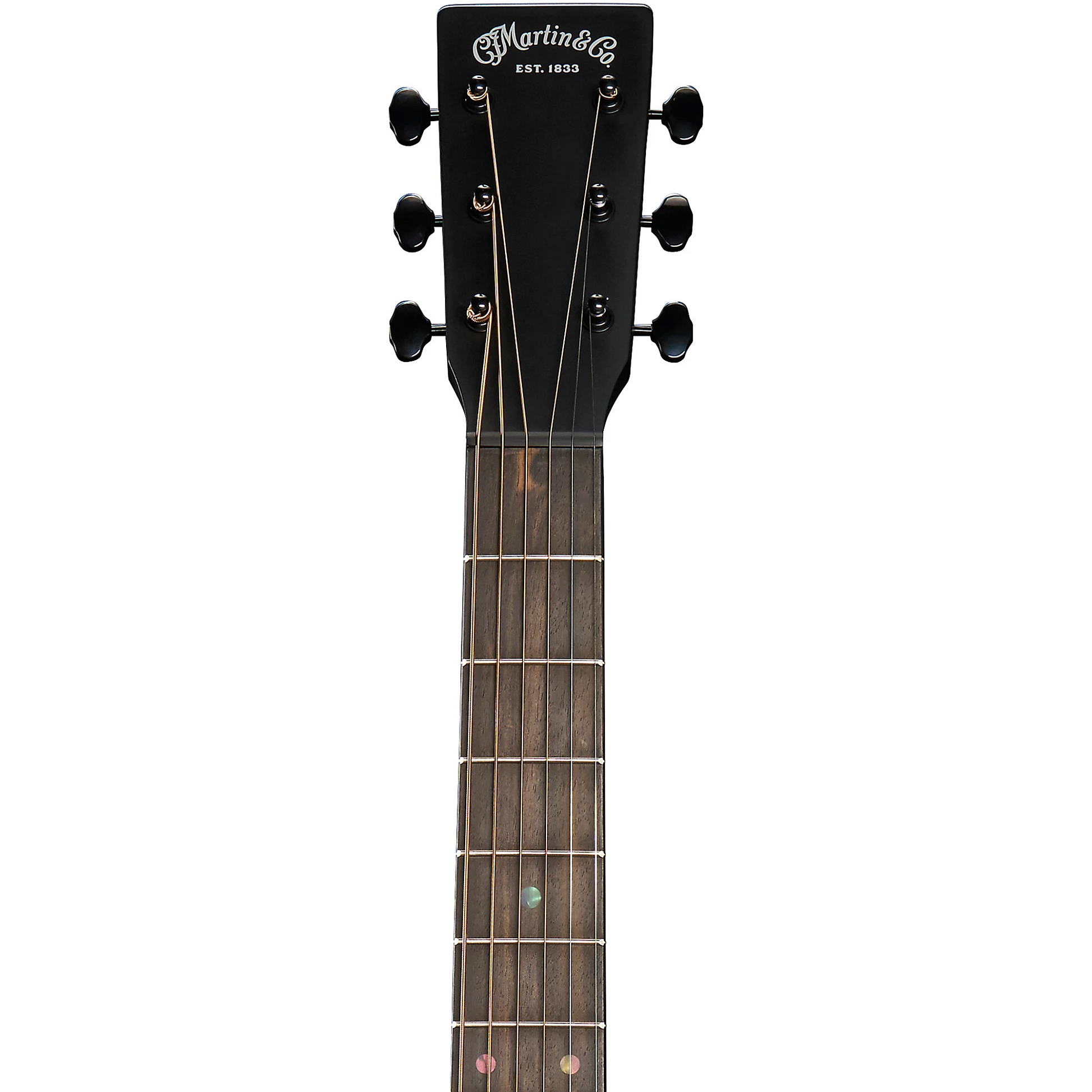 Martin Road Series DC-10E Modern Acoustic Electric Guitar in Black