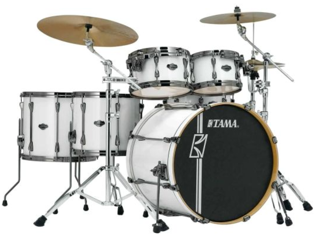 Tama MK62HZBNS Superstar HyperDrive Maple 6 Piece Kit in Sugar White