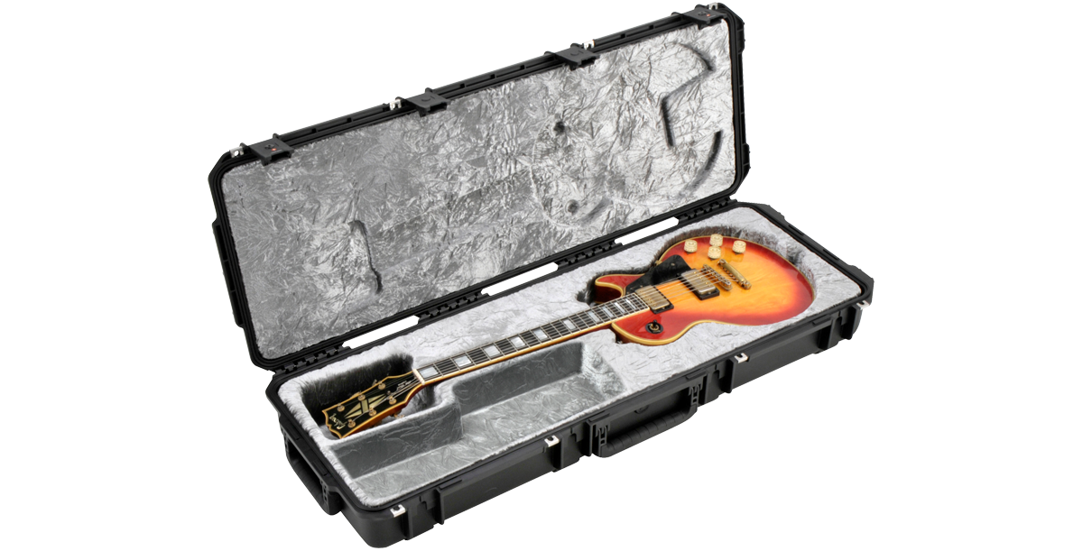 SKB iSeries LP Style Waterproof Guitar Flight Case