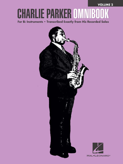 Charlie Parker Omnibook Volume 2 For B Flat Instruments