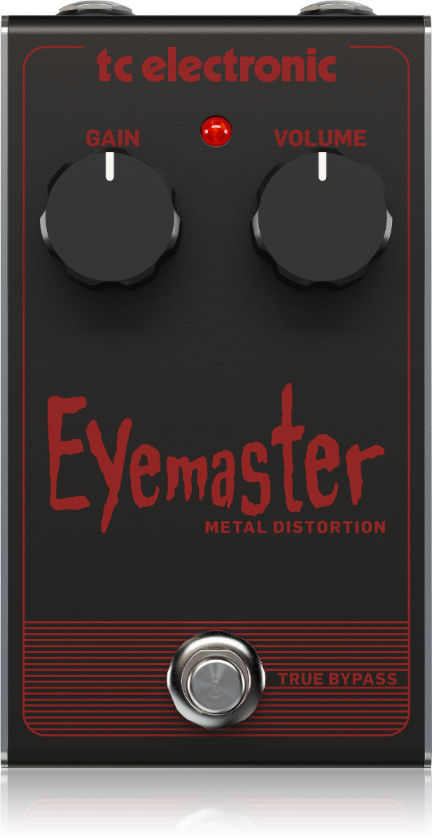 TC Electronic Skull Pounding Eyemaster Metal Distortion Pedal