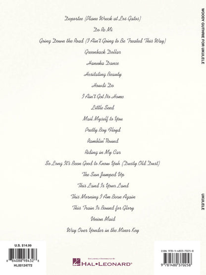 Woody Guthrie for Ukulele