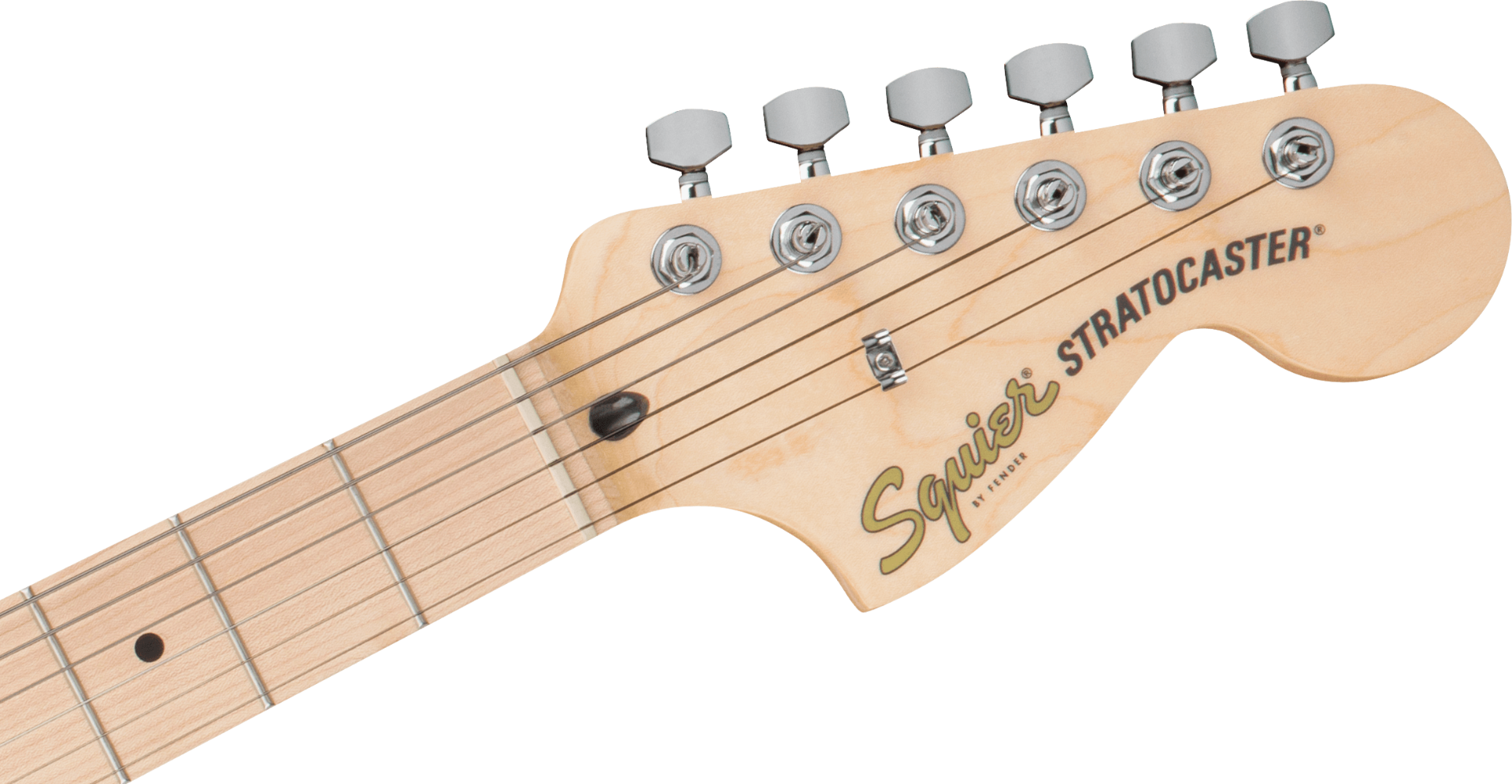 Squier FSR Affinity Series Stratocaster HSS, Maple Fingerboard, Black Pickguard in Black