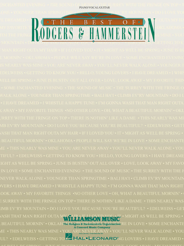 The Best of Rodgers & Hammerstein PVG