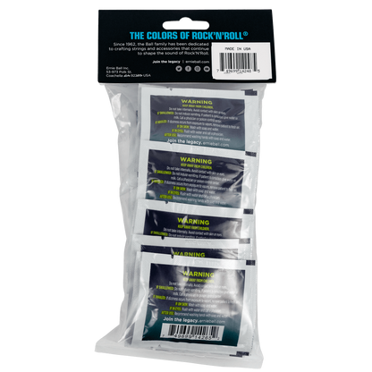 Ernie Ball Wonder Wipes Instrument Polish 20 Pack