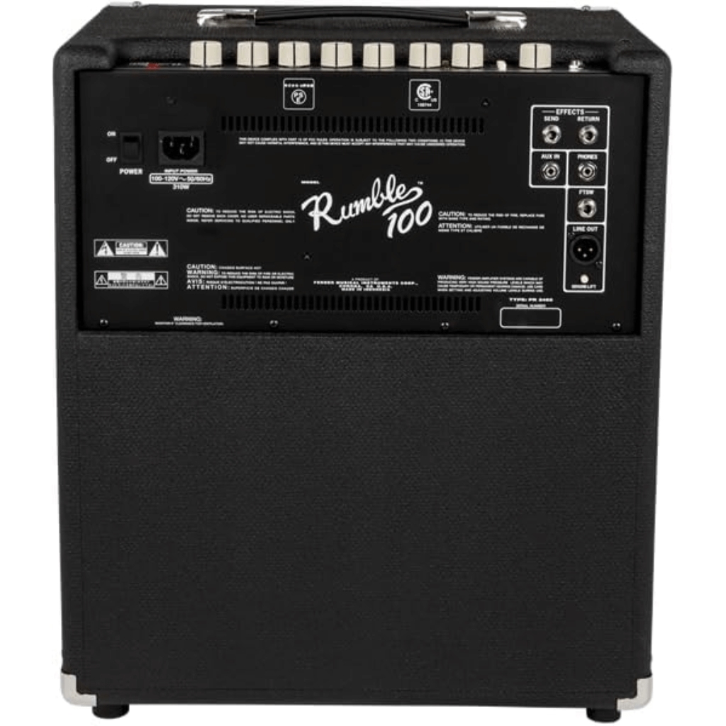Fender Rumble 100 V3 1x12" 100W Combo Amp
