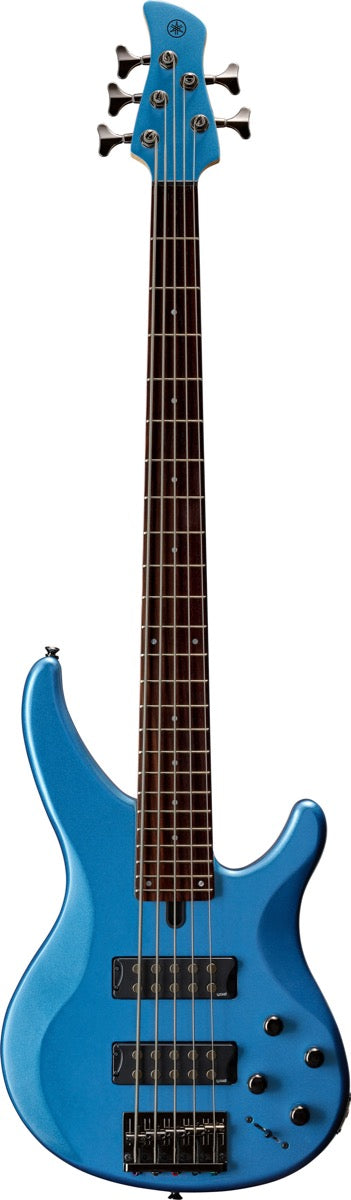 Yamaha TRBX305 5 String Bass in Factory Blue