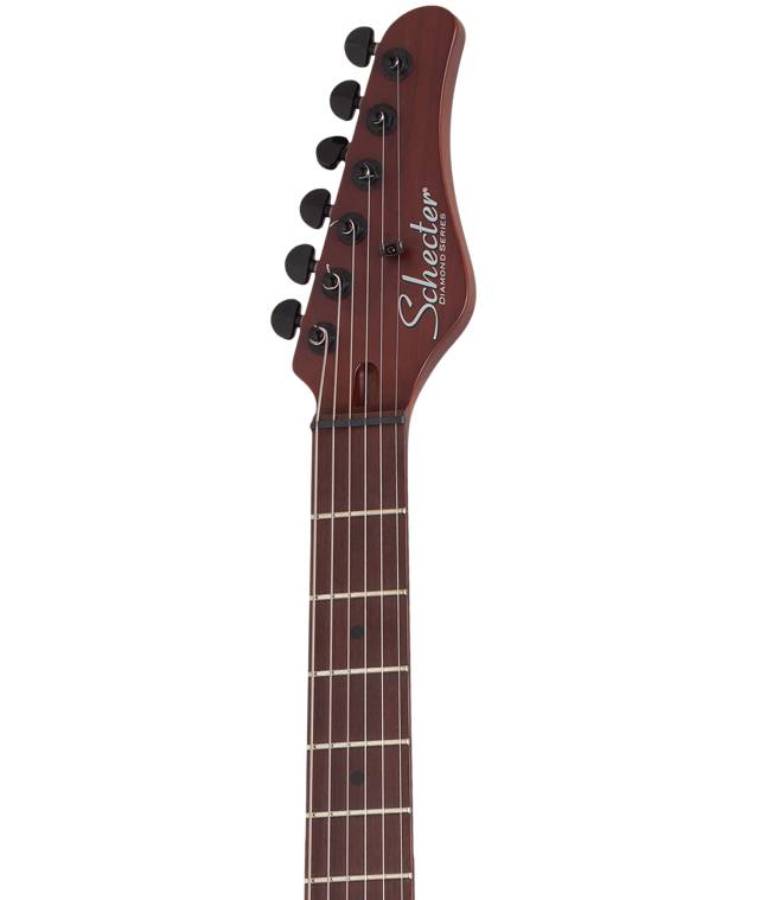 Schecter Traditional Pro Maple Electric Guitar in Trans Blue Burst