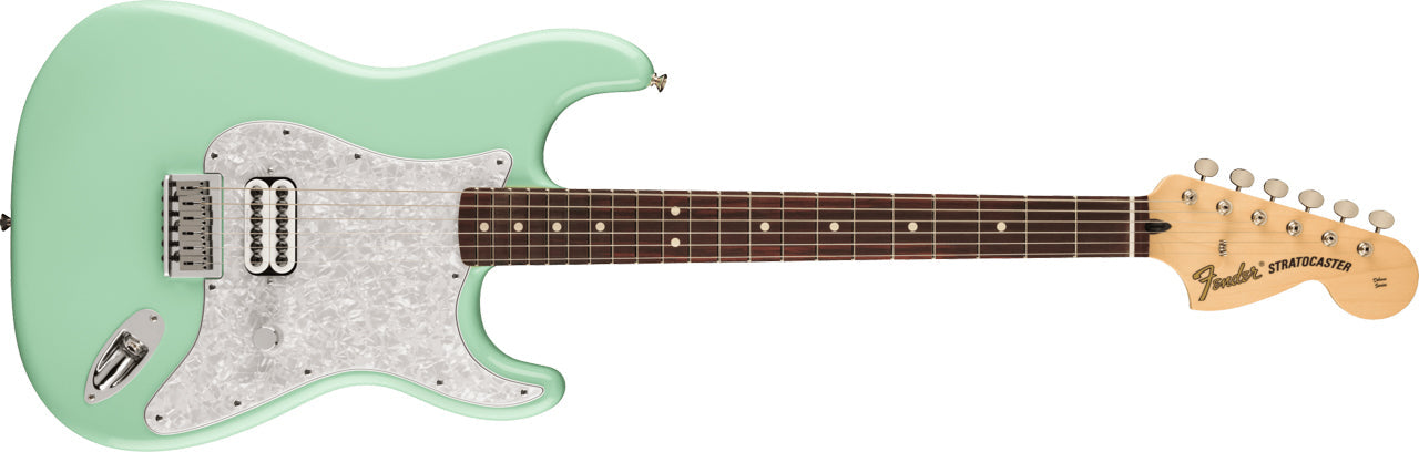 Fender Tom DeLonge Stratocaster, Rosewood Fingerboard in Surf Green